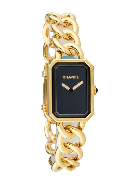 chanel ladies watch gold|Chanel watch prices.